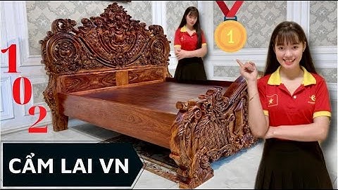 QUÁ CHẤT...!!! Đồ Gỗ Sơn Đông Chi Luôn 1 Tấn Gỗ CẨM LAI VIỆT NAM để làm giường ngủ | Sodo Luxury