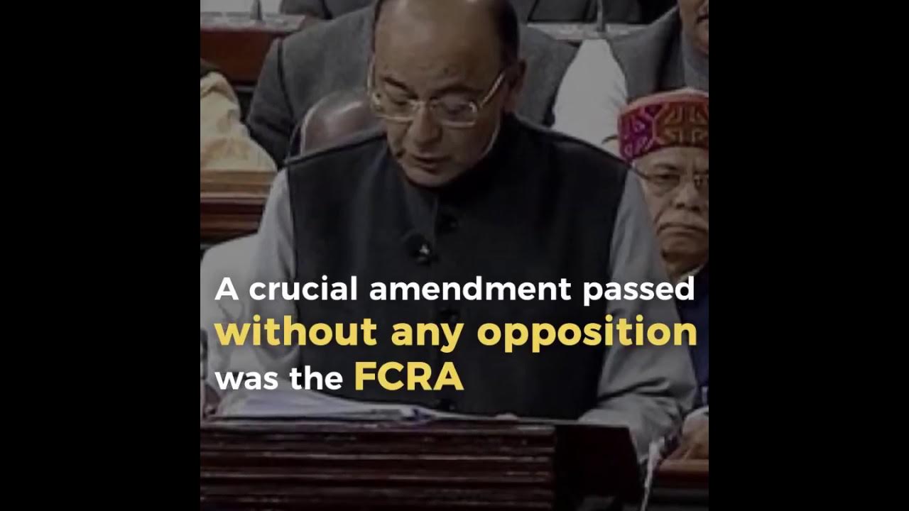 Lok Sabha Passed Amendment In FCRA Exempts BJP & Congress For Taking