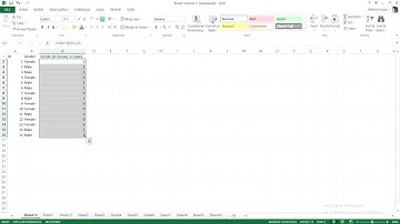 Creating Dummy Variables in Microsoft Excel