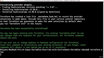 47. Terraform Input Variables   Override default value with environment vairables