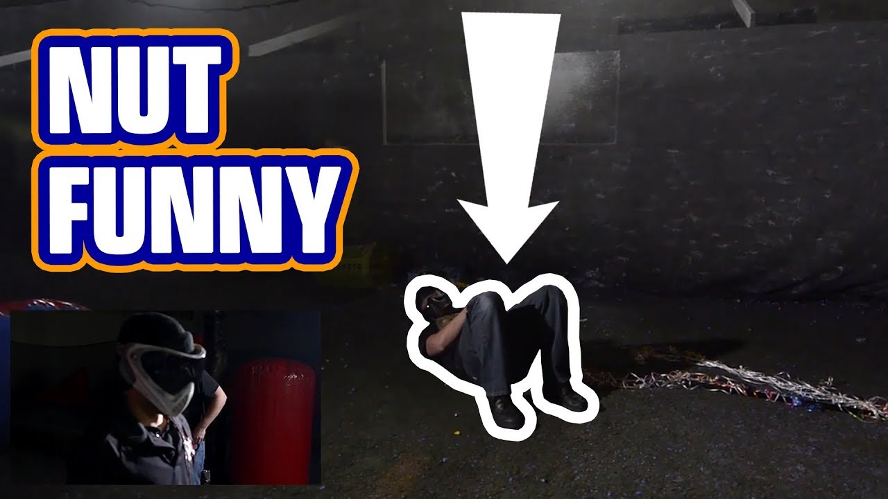 Watch Along Mark Shot in the NUTS by Tony! Lone Wolf Paintball