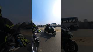 ZX10R flyby! #zx10r #z900 #kawasaki #sbk #kolkata #insta360x3 #superbike #bikerlife #sbkindia