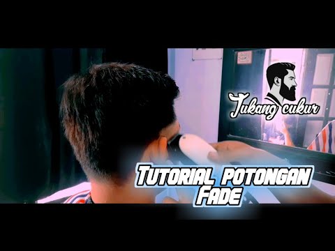 Tutorial potong  rambut  fade  YouTube