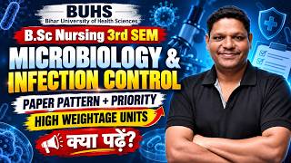 Details BUHS BSc Nursing 3rd Sem Microbiology & Infection Control | Bihar University of Health Sciences 2026 News