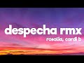 ROSALÍA - DESPECHÁ RMX (Letra/Lyrics) ft. Cardi B