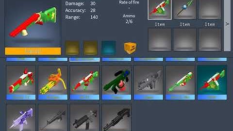 R2DA All My Items And Weapons