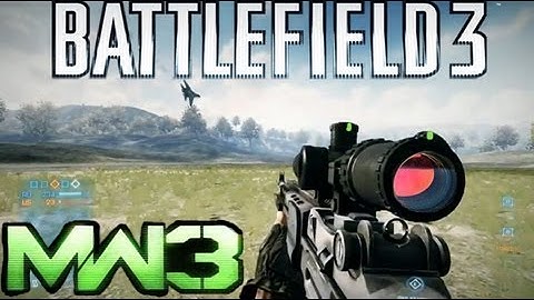 Battlefield 3 vs Modern Warfare 3 - Weapons Comparison