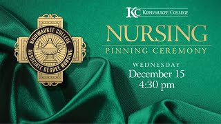 FALL 2021 NURSING PINNING CEREMONY