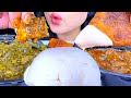 ASMR Fufu Egusi And Cassava Leaves African Food Eating Sounds ASMR Phan 