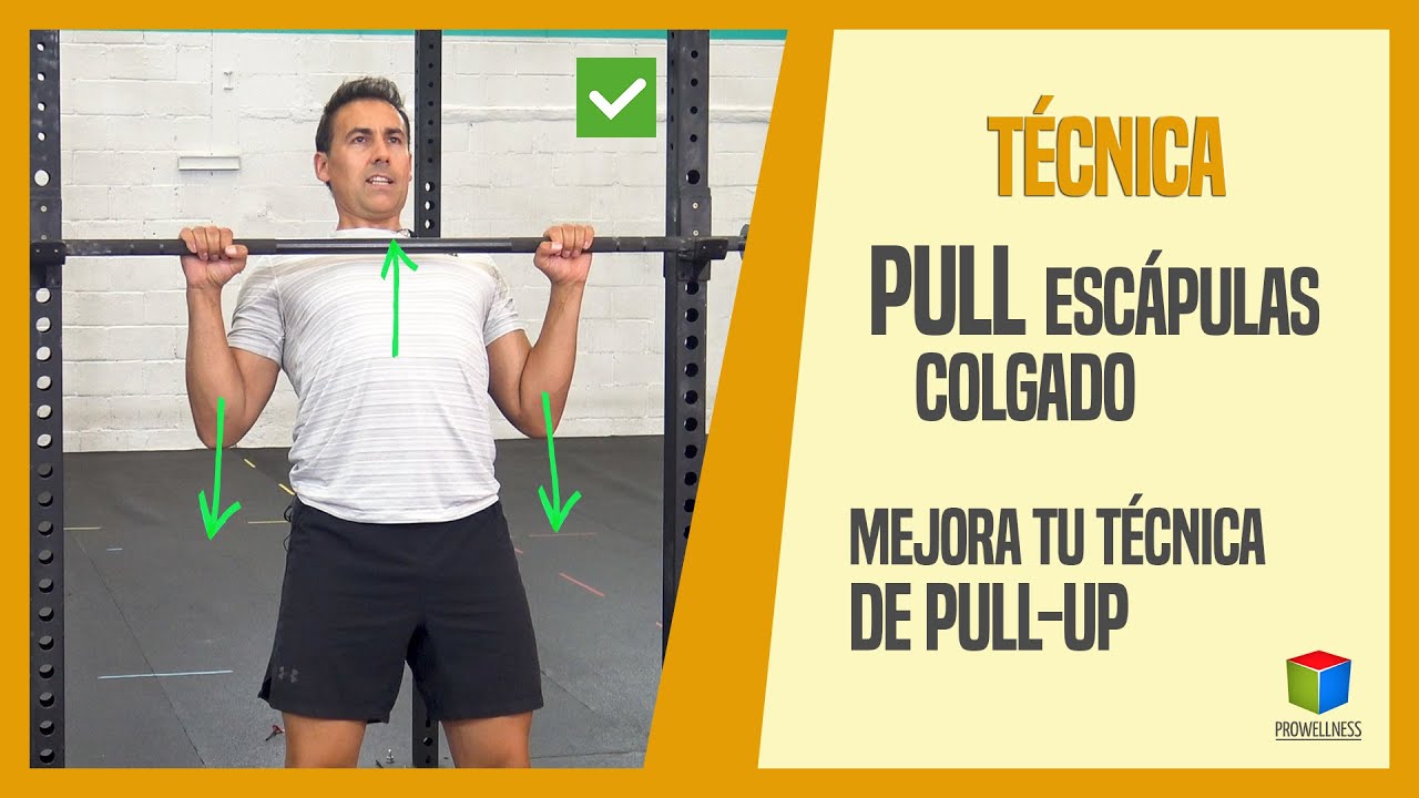 PULL de ESCÁPULAS para mejorar tu TÉCNICA y POSTURA