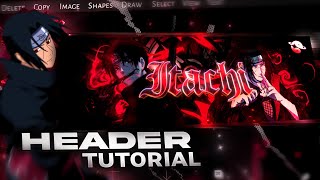 How To Make Anime Header On Android | Twitter Header Tutorial #ibispaintx #animeheader