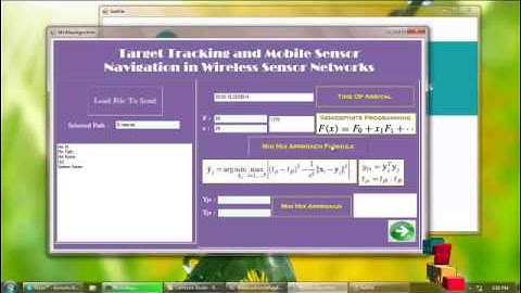 Final Year Projects 2015 | Target Tracking and Mobile Sensor Navigation