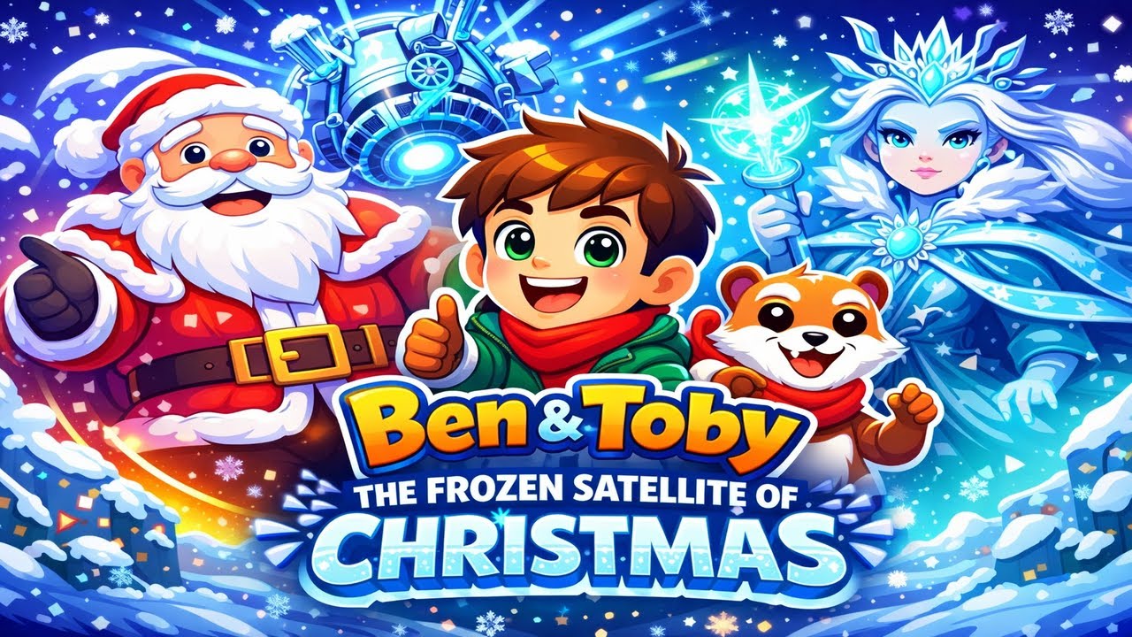 Ben & Toby: The Frozen Satellite of Christmas ❄️ | Santa, Snow Queen & Global Snowstorm