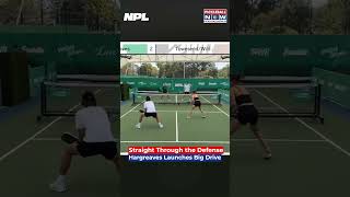 Blazing Speed Unleashed! Mitch Hargreaves' Unstoppable Drive ⚡🎯 #shorts #ytshorts #pickleball #npl