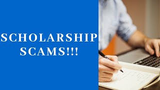 How to avoid scholarship scams