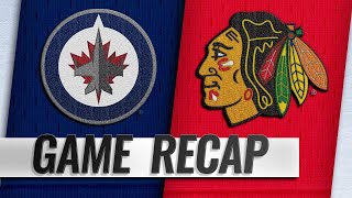 Scheifele scores twice to lead Jets to OT victory