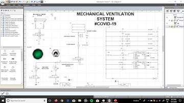 Mechanical Ventilation system simulation in Automation Studio (COVID-19)