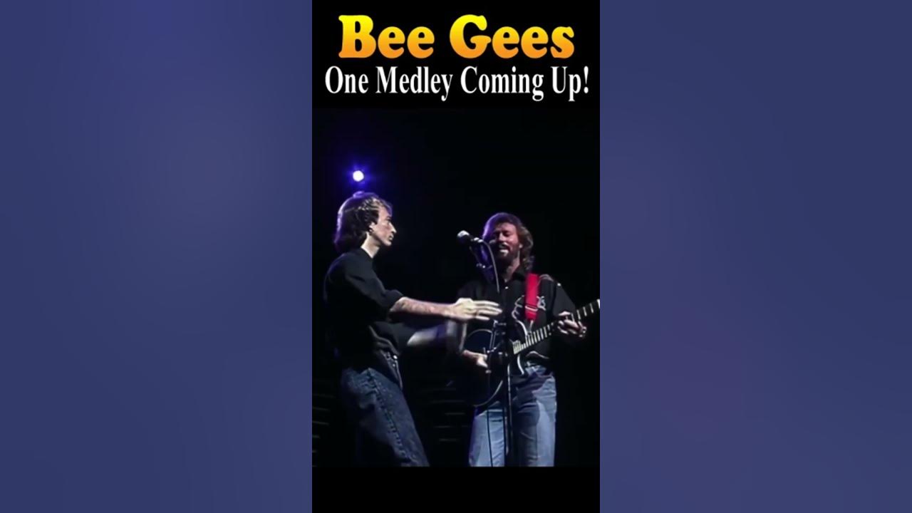 Bee Gees Live 1989: One Medley Coming Up! #shorts