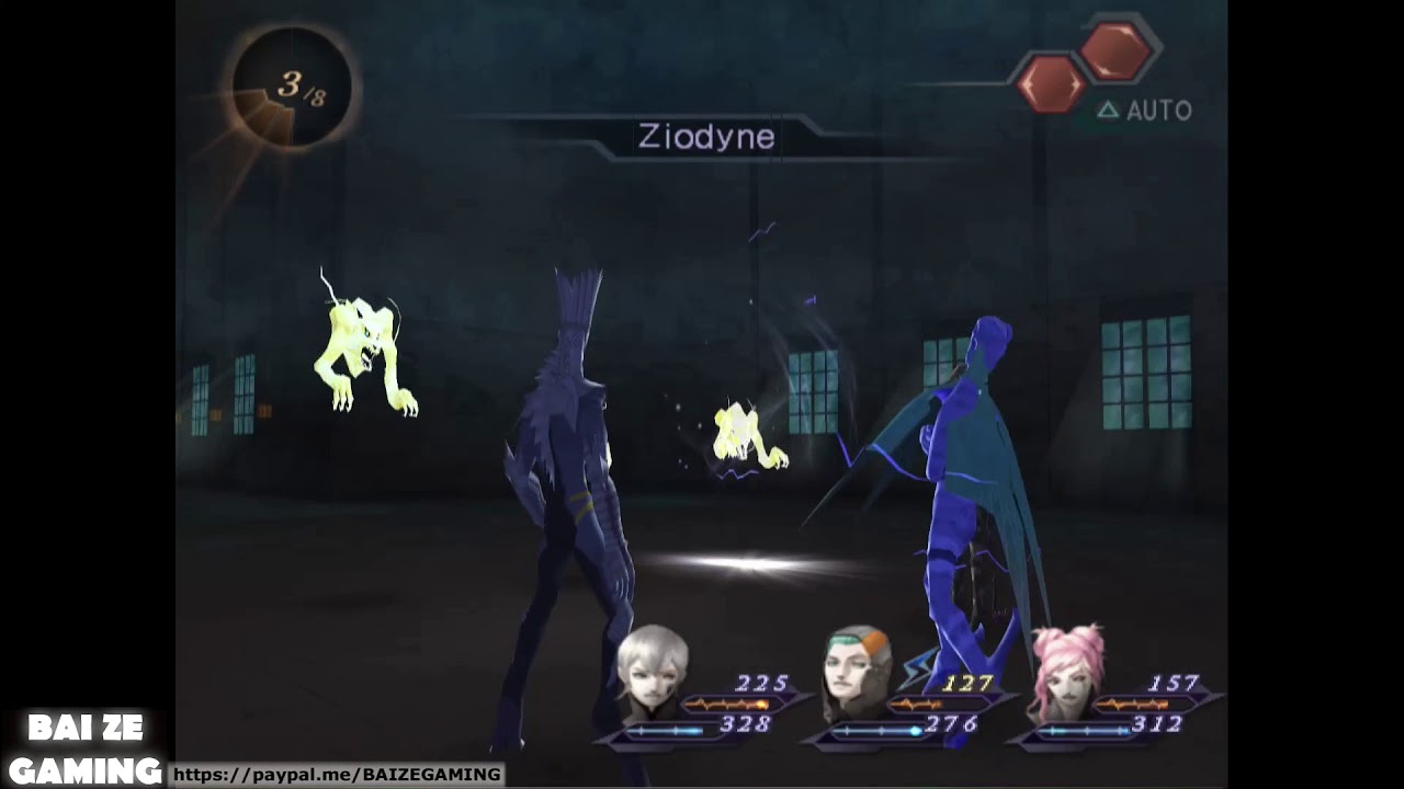 SMT Digital Devil Saga 44 Catoblepas Boss Fight! Red Configuration