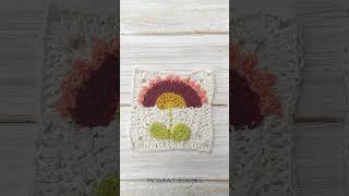 Crochet Flower Granny Square Pattern  - Collection 2   Moara Crochet