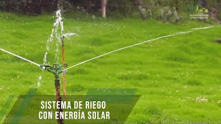 Sistema de riego con energía solar  TvAgro por Juan Gonzalo Angel Restrepo