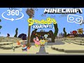 SpongeBob in 360° - Minecraft [VR] 4K 60FPS