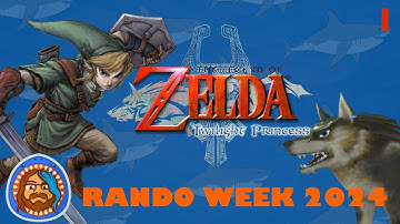 Storming Hyrule Castle With Only Bombs! | Twilight Princess Randomizer Part 1 | Rando Week 2024