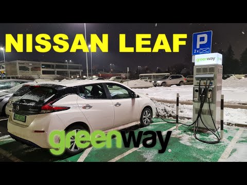 Nissan Leaf i ładowanie na ładowarce GreenWay