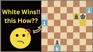 Can you Promote the Pawn here? (Rare Endgame Chess Puzzle)