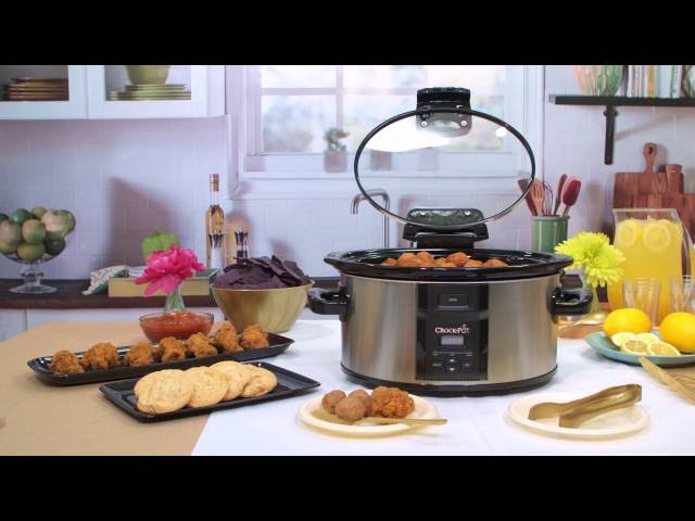 Crock-Pot (SCCPVP450H-B) 4.5-Quart Lift & Serve Programmable Slow