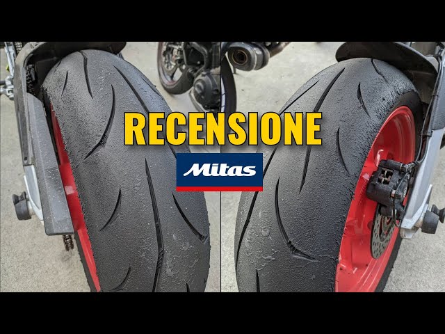 Pneu Moto Mitas Sport Force+RS 120/70 R17 58W - Radial, été, Haute Adhérence - Pour Sportives Et Roadsters - 12