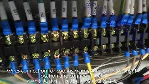 Installation and operation video of Kingwell water cooling ice cube machine