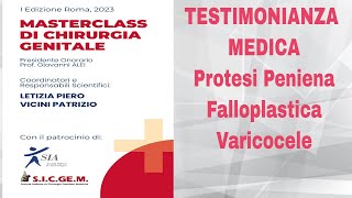 Protesi Peniena Idraulica Tricomponente-Falloplastica-Varicocele-Andrologia-Testimonianza Medica