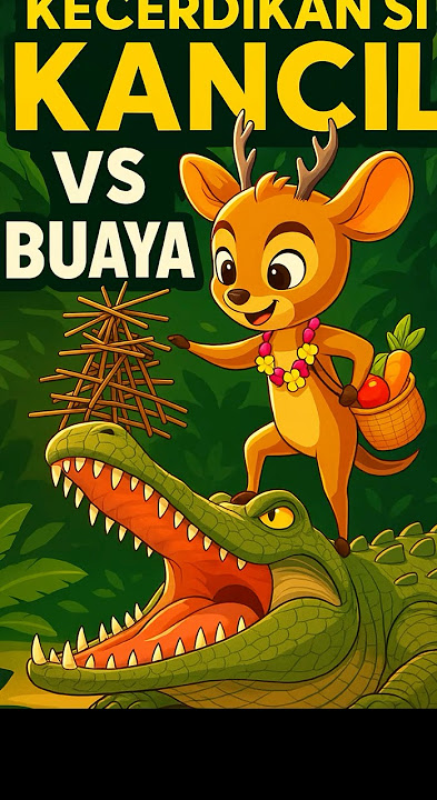“Kecerdikan Si Kancil Vs Buaya” #animasi #kartun #kancil #dongeng  #animation