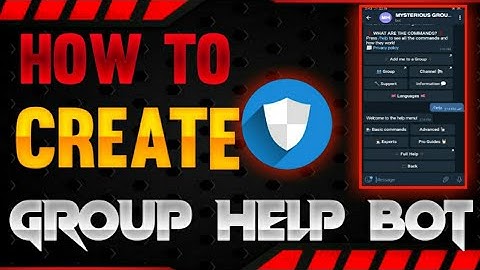 HOW TO CREATE A GROUP MANAGEMENT BOT || TELEGRAM || TUTORIAL || MR. MYSTERIOUS OFFICIAL