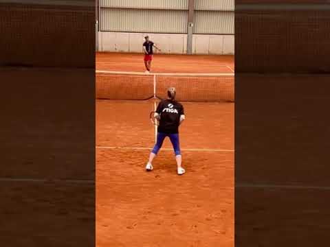 Great drill to work on your different spins in #tennis