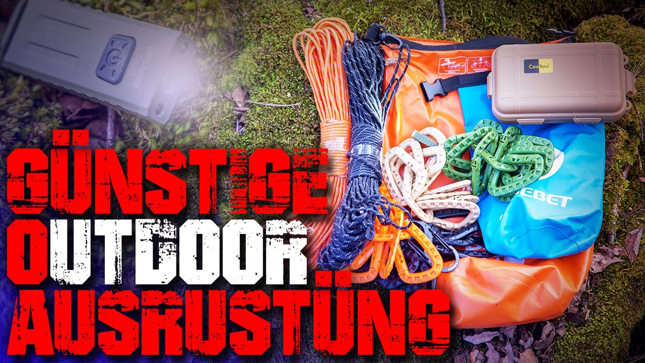 Günstige Outdoor Ausrüstung Gearbest Outdoor Survival Bushcraft