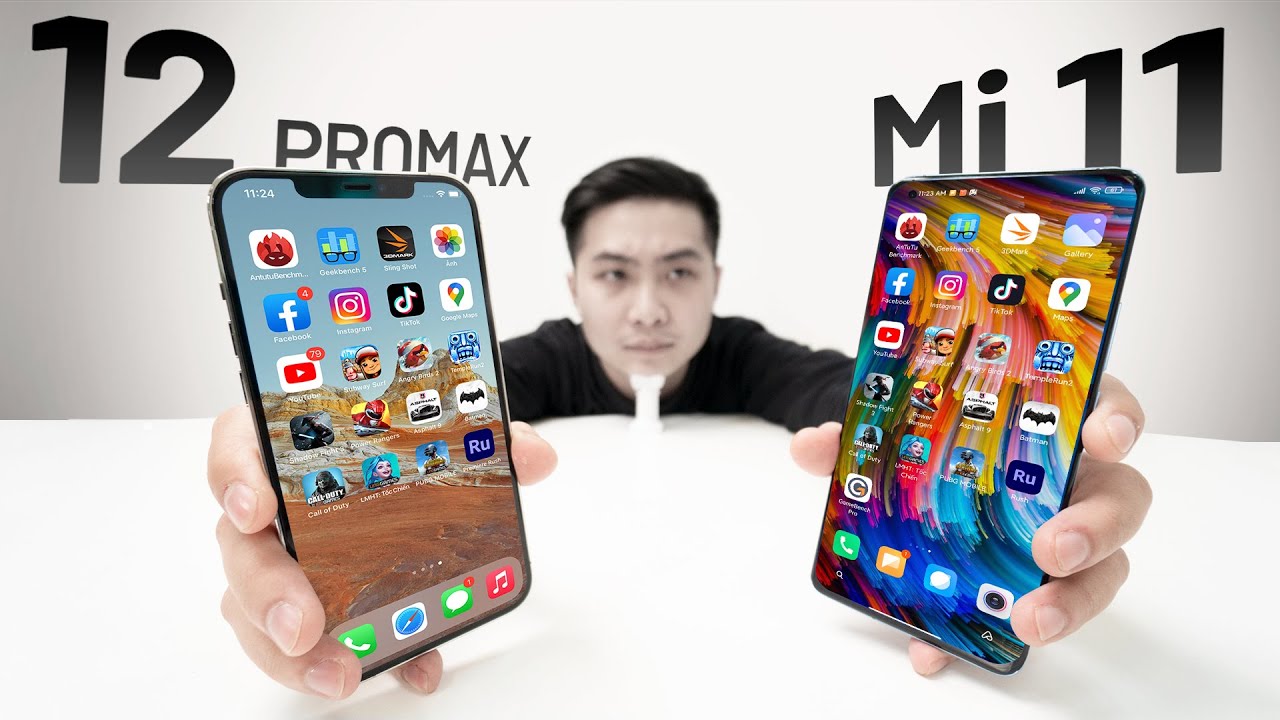Speedtest iPhone 12 Pro Max và Mi 11: Snapdragon 888 mạnh quá!