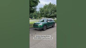 Thumbnail of Is British Racing Green MINI’s best color option? #mini #minicooper #countryman #suv #green #cars