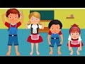 Cabeça, Ombro, Joelho e Pé | berçário português rimas compilação | portuguese kids songs collection