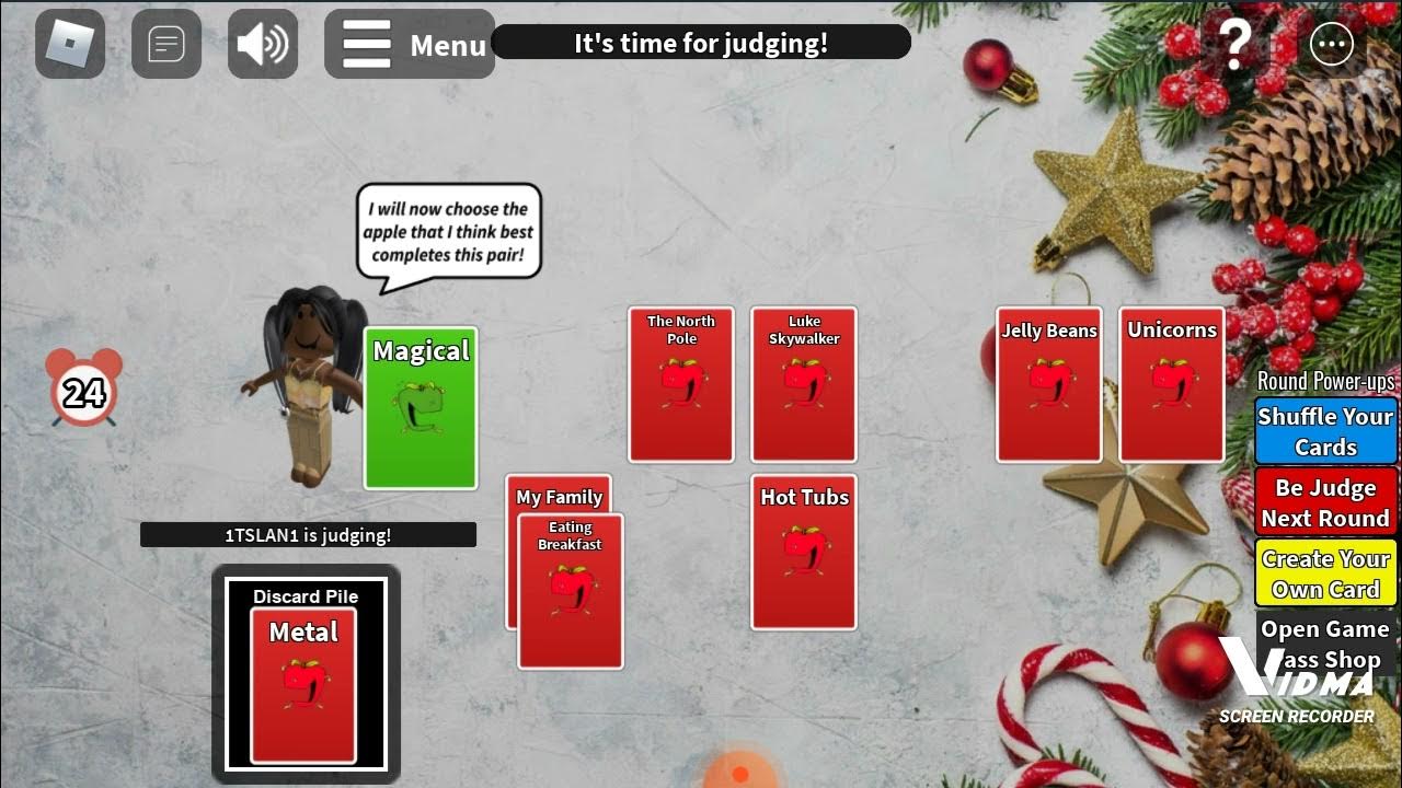 Roblox apples to pairs card game gameplay (Read description) YouTube