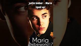 Justin Bieber -  Maria {speed up}