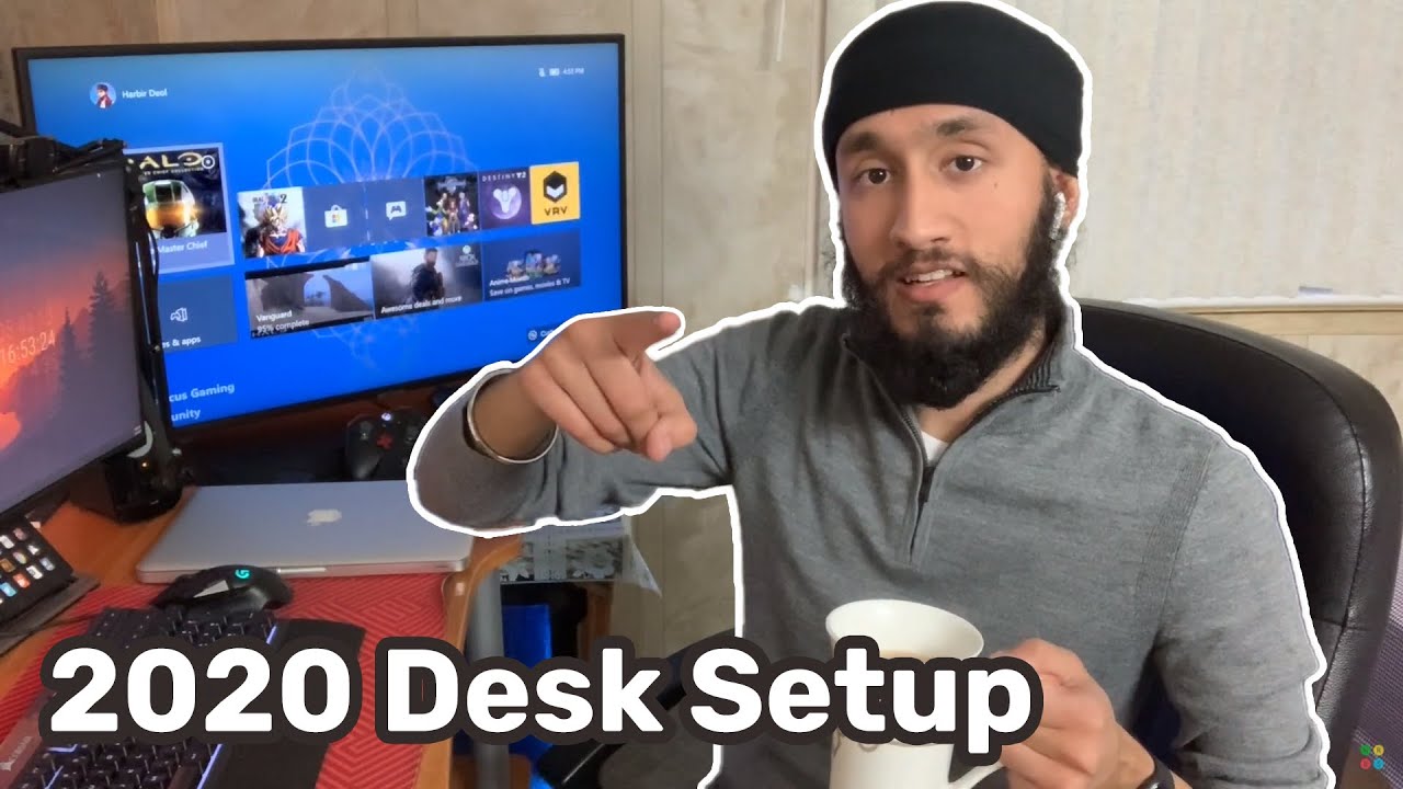 My Desk Setup Tour (2020) - YouTube