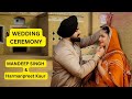 Live wedding ceremony of mandeep singh  harmanpreet kaur dasmesh classic studio  9872103696