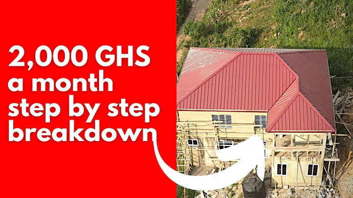 How to BUILD a house in Ghana 🇬🇭 with $200 a month!