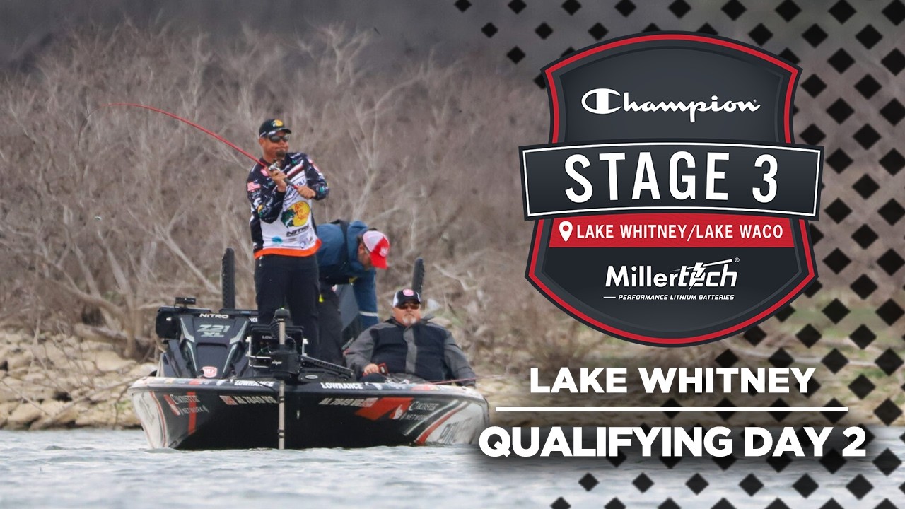 Турнир Bass Pro Tour | Этап 3 | Озера Уитни и Уэйко | Основные моменты второго квалификационного дня