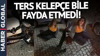 Ters Kelepçe Bile Onu Durduramadı! Kadın Sürücü Araçları Pert Etti, Yetmedi Polise Bakın Neler Yaptı Resimi