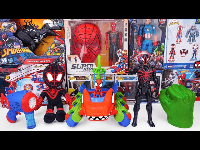 Marvel Spiderman Toys Unboxing Review | Spider Man Mask | Marvel Spiderman Collection Toys