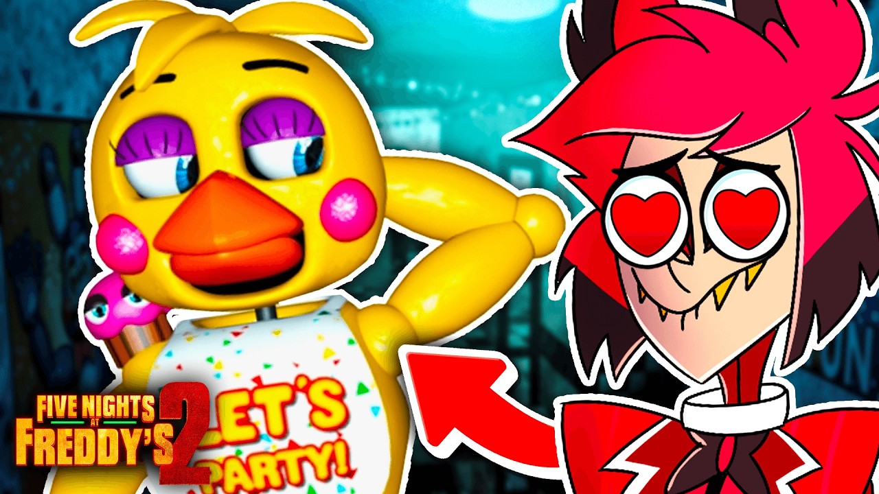Alastor PLAYS Five Nights at Freddy's 2 and he LIKES IT...