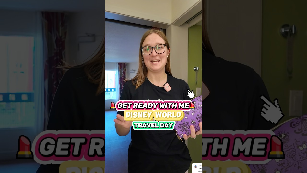 Get Ready With Me for DISNEY WORLD! 🤩💄(Makeup & Toilery Essentials for Disney Vacation)